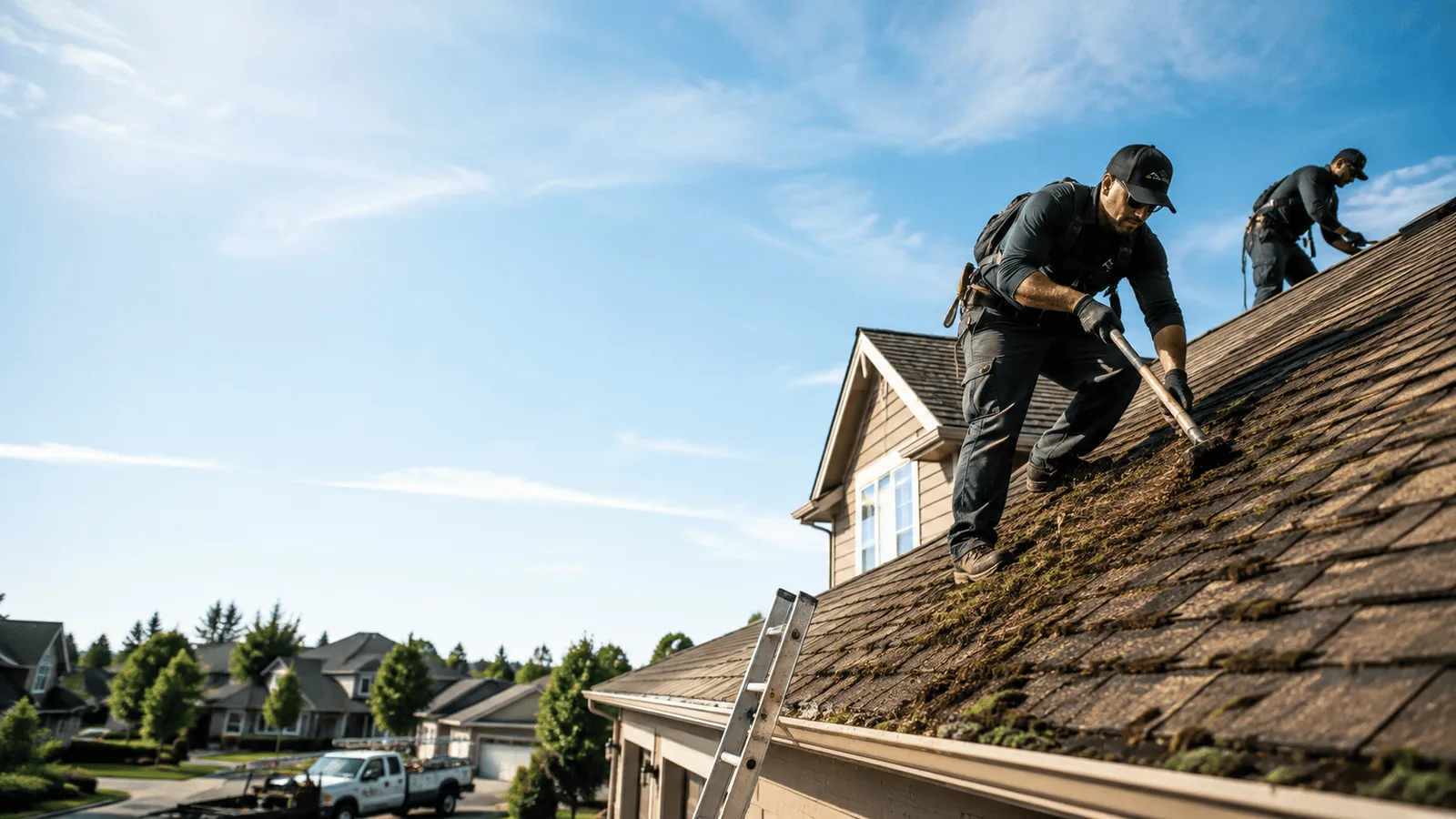 Roof Moss Removal in Mineola, TX near me